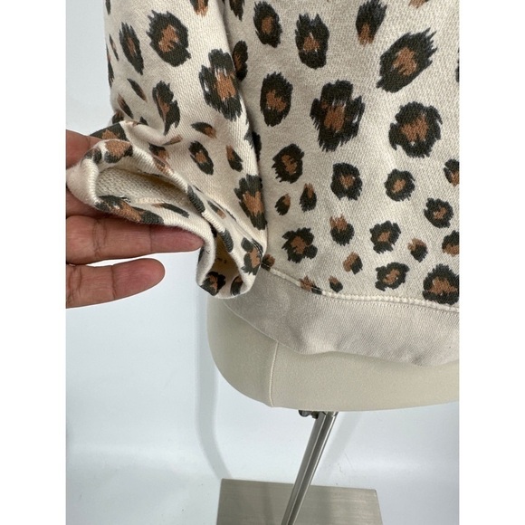 J Crew Animal Print Long Sleeve Sweatshirt - Picture 5 of 11